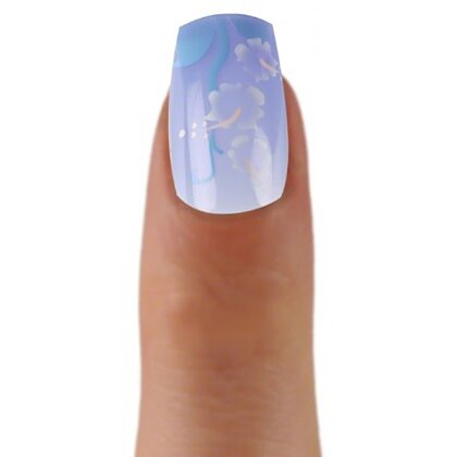 Airbrush Tips Blue flowers dream Thumb 5
