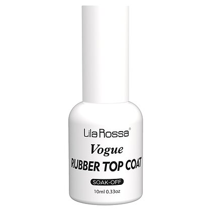 Rubber Top Coat Lila Rossa Vogue 10ml