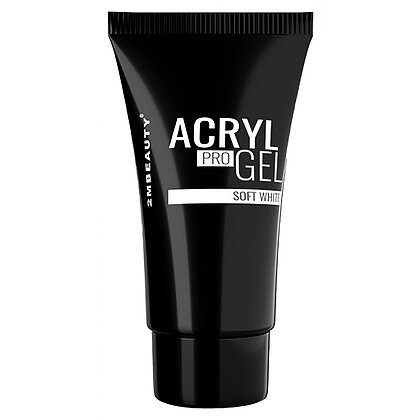Acryl Pro Gel 2M Beauty Soft White 60g