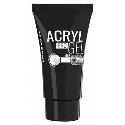 Acryl Pro Gel 2M Shimmer Light Pink Nr. 03 60g