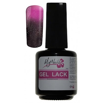 Oja Semipermanenta MyNails Thermo Dark Nude-Pink Metallic