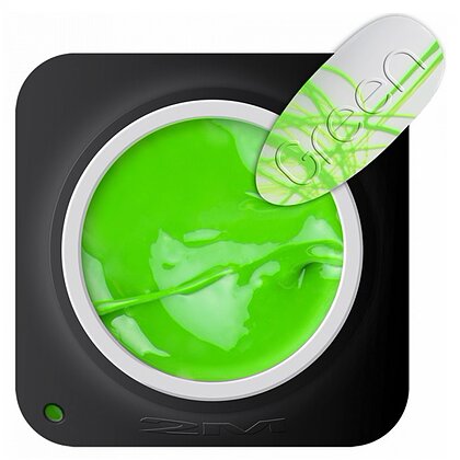 Gel Color 2M Beauty Spider Glow in the Dark Neon Green