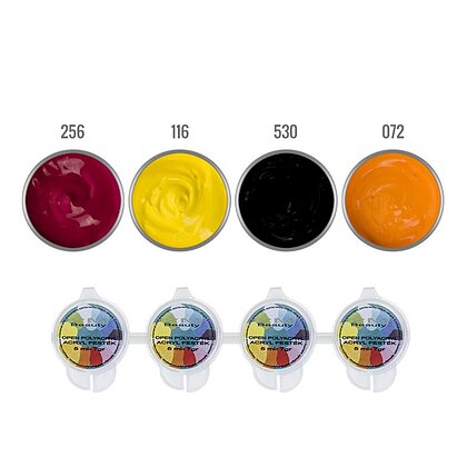 Vopsea acrilica 2M 5ml - set 4buc Nr. 6